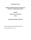 Breve análisis sobre el femicidio