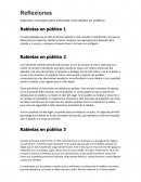 Reflexiones Algunos consejos para enfrentar una rabieta en público