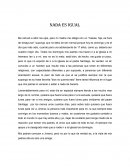 ENSAYO Nada es igual