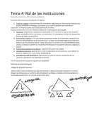 Tema 4 Tradición y legado: siempre hemos sido centralista y seguiremos asi. Reconoce que existen olas de descentralismo sin embargo, estas pasan y se vuelve al equilibrio del centralismo