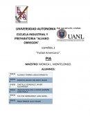 Producto integrador de aprendizaje “Futbol Americano”.