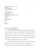 Etapa 1: El aprendizaje y la inteligencia