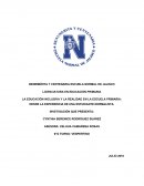 LA EDUCACIÓN INCLUSIVA Y LA REALIDAD EN LA ESCUELA PRIMARIA: DESDE LA EXPERIENCIA DE UNA ESTUDIANTE NORMALISTA