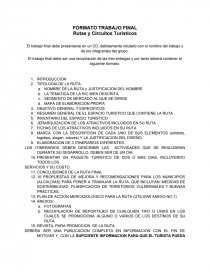 Rutas y Circuitos Turisticos. Página 1