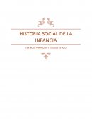 Historia de la infancia ¿Qué significa entender la Infancia como una categoría socio histórica?