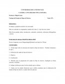 Trabajo del Estado de Flujo de Efectivo