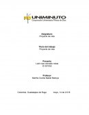 Proyecto de vida. Contexto personal y familiar