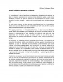 Informe marketing de destinos