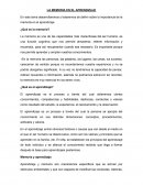 LA MEMORIA EN EL APRENDIZAJE