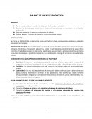 BALANCE DE LINEAS DE PRODUCCION