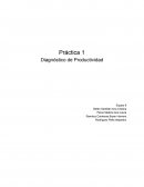 Estudio del Trabajo Diagnóstico de Productividad