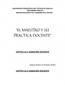 Critica ala sabiduria docente