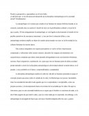 ¿Qué es la antropología?