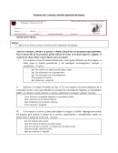 Evaluación coef. 1 Lenguaje y sociedad: adquisición del lenguaje