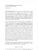 TERMINACION CONTRATO VERBAL DE COMODATO