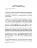 Informe de revisión de estados financieros