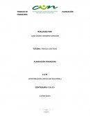 TRABAJO DE PLANEACIÓN FINANCIERA