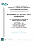 IMPLEMENTACIÓN DE LAS 5S EN UN ÁREA DE TRABAJO