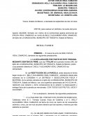 Sentencia agraria INSTITUTO DE MEJORAMIENTO PROFESIONAL DEL MAGISTERIO