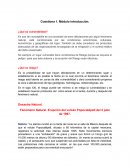 Cuestiona 1. Módulo introducción.