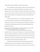 Comentario analitico sobre anuncio publicitario