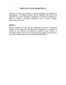 CODIGO DE ETICA DEL ADMINISTRADOR.