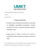 Marketing Preguntas de Revisión