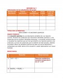 INFORME No 7. REACCIONES Y ECUACIONES QUIMICAS