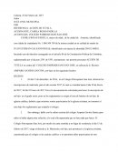 EJEMPLO DERECHO DE PETICION ACCIONADA: COLEGIO PARROQUIANO SAN JOSE