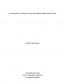 La Corrupción en Colombia y el rol del contador público dentro de ella