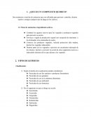 ¿Que es un compuesto quimico?
