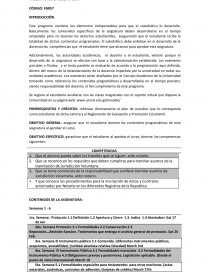 Programa de Estudio URG. Página 1
