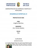 DESARROLLO ESPIRITUAL III PROYECTO DE VIDA