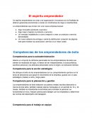 El espíritu emprendedor. Competencias de los emprendedores de éxito