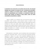 EDUCACIÓN INICIAL. La importancia de la educación en los primeros años de vida