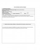 Acta de entrega puesto de trabajo