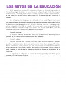 Los retos de la educacion. Educación presencial