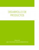 Desarrollo de productos. Demanda y Tendencias de la Demanda