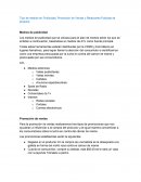 Tipo de medios en Publicidad, Promoción de Ventas y Relaciones Publicas se propone