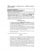 Minuta proceso monitorio