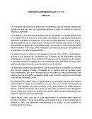 APRENDER A EMPRENDER (CAP. 4, 5 Y 6)
