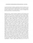 Análisis del ingenioso Hidalgo Don Quijote de la Mancha