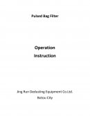 Pulsed Bag Filter Operation