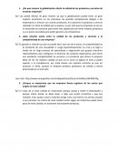 ¿De qué manera la globalización afecta la calidad de los productos y servicios de nuestras empresas?