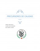 Precursores de la calidad INTRODUCCIÓN.