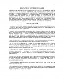 CONTRATO DE SERVICIOS MUSICALES
