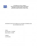 Movimiento evolutivo teórico en el estudio e interpretación del fenómeno educativo