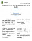 INFORME MAQUINAS ELECTRICAS – TRANSFORMADOR TRIFASICO CON Y SIN CARGA
