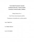 GUÍA PRÁCTICA DEL PRESUPUESTO PÚBLICO FUNDAMENTO DE PLANIFICACIÓN Y POLÍTICA PÚBLICA