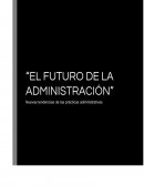 El futuro de la administración